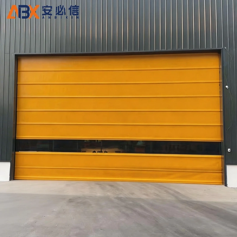 保定市软帘堆积门